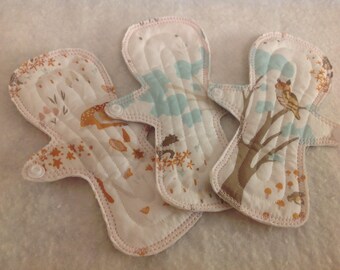 3 Pack { 6.5" Cloth Panty Liners}