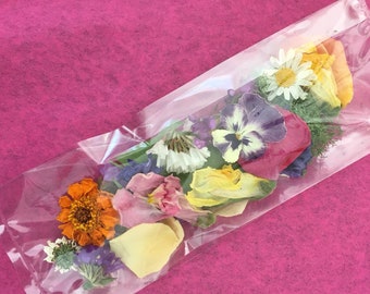 Dried Flowers, Wedding Confetti, Tossing Flowers, Table Decor, Flower Girl, Biodegradable, Petal Confetti, Craft Supply, 1 Box or Bag