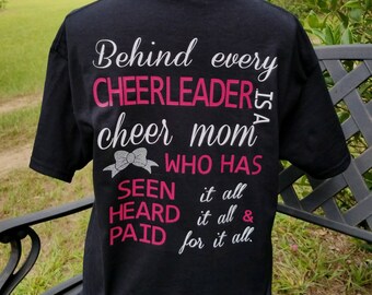 Cheer mom shirt | Etsy