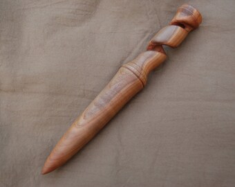 Cherry Victorian Spiral Vampire Stake