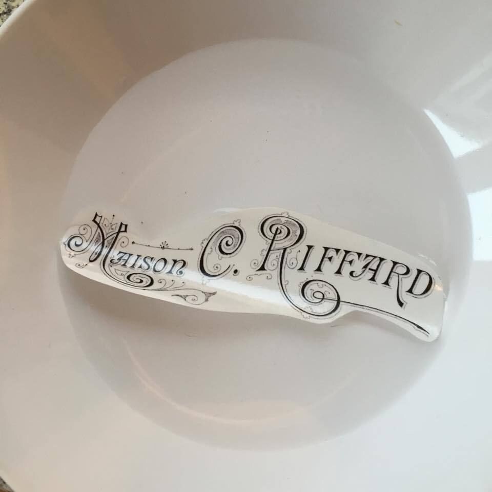 Furniture decals shabby chic french image transfer vintage typography