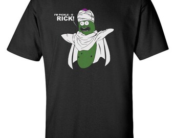 Pickle-O Rick T-Shirt Rick & Morty T-Shirts Anime Manga T-Shirt Pickle Rick T-Shirt