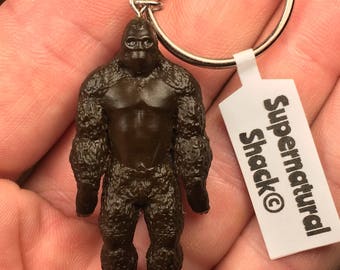 BigFoot Sasquatch Cryptid Keychain