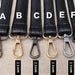 1Pc black bag Adjustable straps leather Shoulder Purse handle Strap gunmetal Gold Silvery Buckle Lobster Clasp 78-140cm / 30.7-55inch