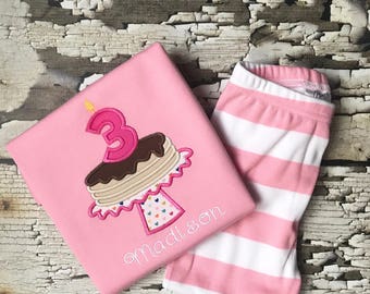 Pancake Pajamas - Birthday Pancake PJS - Personalized Pancake Breakfast Party - Breakfast Pajamas - Birthday Outfit- Girls Pajamas