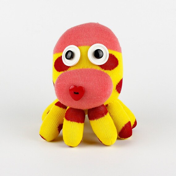 octopus sock puppet