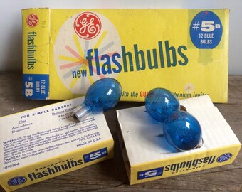 GE Blue Flash Bulb Pack