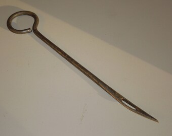 Leather Working Needle, Cobblers Needle, Saddle Makers Needle, Leather Work Awl