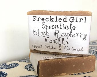 Black Raspberry Vanilla Goat Milk Soap