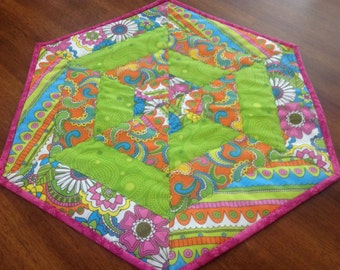 Quilted Flower Table Mat
