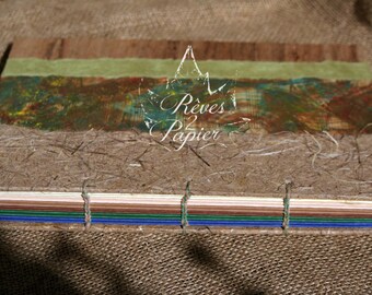 Nature book. Journal, sketch book, book of secrets...
