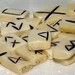 Bone Rune Set, Elder Futhark Runes, Jewelry Making Pieces, Metaphysical Crafts