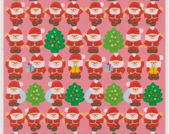 Santa Stickers - Christmas Stickers - Kawaii Japanese Stickers - Reference A5075-76C5124-25C5238-40