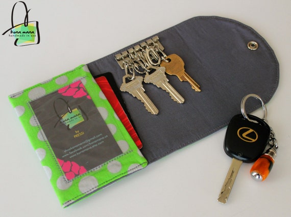 Items Similar To Errand Runner Key Chain Wallet Keyholder Card 