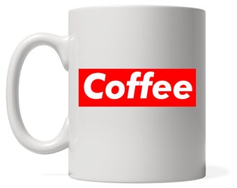 Supreme Coffee Parody Mug - Fashion