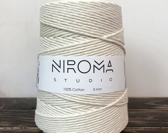 3 mm string, bulk cord, macrame cord, macrame string, craft string, macrame twine, macrame rope, cotton rope, cotton string, natural cotton
