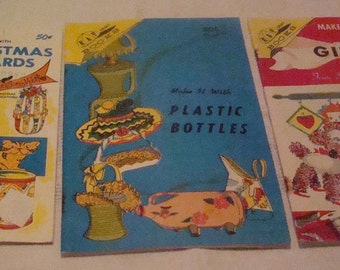 3 Vintage Craft Books, 1960's