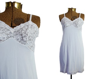 Vintage Lingerie Vintage Lace Slip Mint Lingerie Dress White Lace Bridal Lingerie Bridal Slip Silk Slip Lingerie Vintage Slip Dress Pastel