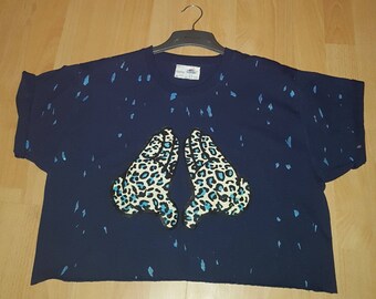 Vintage crop top tshirt size 12