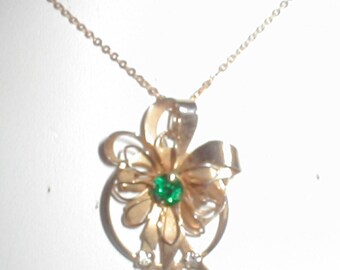 Vintage Van Dell Pendant - Pin - Brooch