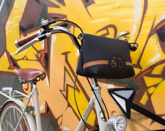 Bike Pannier/handlebar bag/bicycle bag/ bike bag/ cycle bag/ bag pannier/ simple pannier/Black