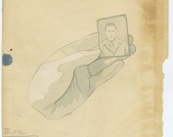 remember - original drawing by olivia jeffries