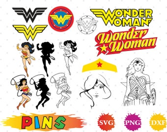 Download Wonder woman svg | Etsy