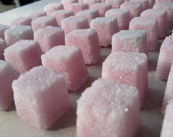 COLORED Sugar Cubes Pick YOUR COLOR (80) Tea Parties, Champagne Toasts, Tea Bars, Coffee, diy Favors, Candy Bars, Gift Ideas