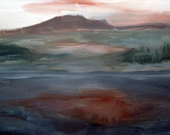 Landscape Painting: Fluid 'One Session'