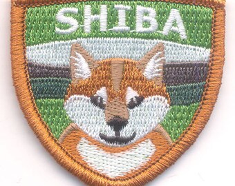 Embroidered Shiba Inu Patch