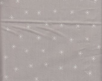 Moda Fabrics Merrily Snowy Stars in Chill - half yard