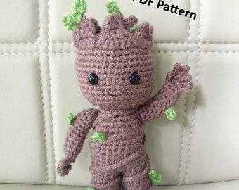 PATTERN - Baby Groot (vol2) - Amigurumi Crochet Pattern
