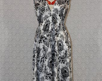 Scarf Backless Dress