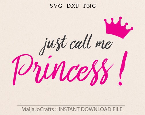Download Princess Svg girl SVG File Baby Girl svg For Cricut and Cameo