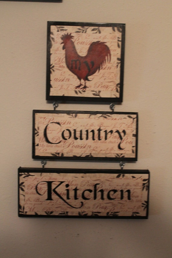 Rooster Decor....Country Kitchen Sign...Kitchen Decor..Home Rooster Decor....Country Kitchen Sign...Kitchen Decor..Home