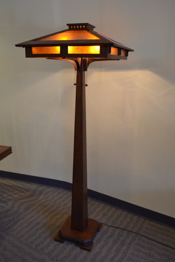 Prairie Craftsman Floor Lamp by Ragsdale Home Furnishings and Prairie Craftsman Floor Lamp by Ragsdale Home Furnishings and