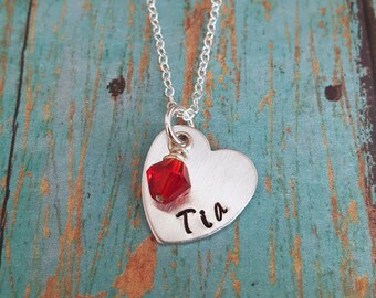 Tia Necklace - Tia - Gift for Tia - Favorite Tia - Gift for Aunty - Aunt -Aunty - Aunt Gift - Aunt Jewelry - Special Aunt - Spanish Jewelry
