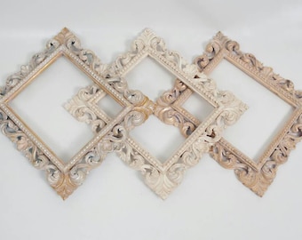 wooden photo frame made in Italy