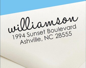 Self Inking Return Address Stamp - Self Inking Address Stamp - Custom Address Stamp - Wedding Invitation Stamp - Housewarming Gift