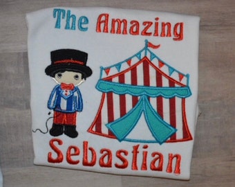 Circus Ringmaster Birthday shirt