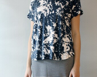 made to order // splatter tee / by replicca / size small to extra large / your choice of colour