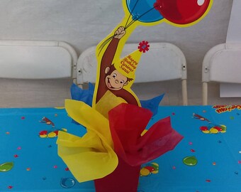 Curious George centerpieces