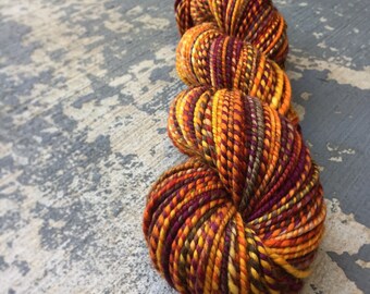 Self-Loving Badass: Handspun Superwash Merino Worsted Weight Yarn (165 yards)