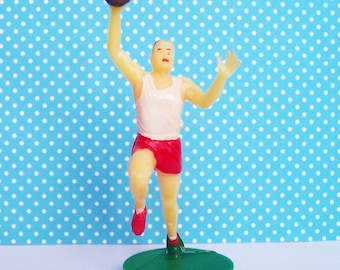 Basketball Figur Cake Topper Vintage