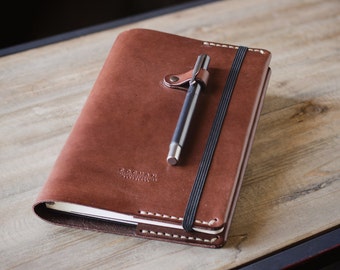 Leather Moleskine cover, Lether cover, Leather sleeve