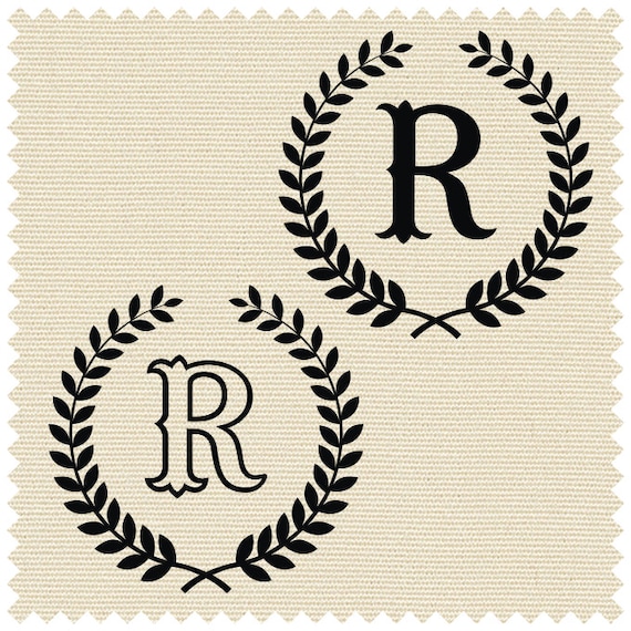 Download Laurel with Capital Letter R SVG PNG CDR .ai .jpeg