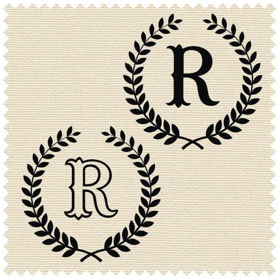 Download Laurel with Capital Letter R SVG PNG CDR .ai .jpeg
