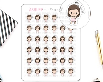 Bye Felicia - Angry Doodle Girl - Kawaii Planner Stickers