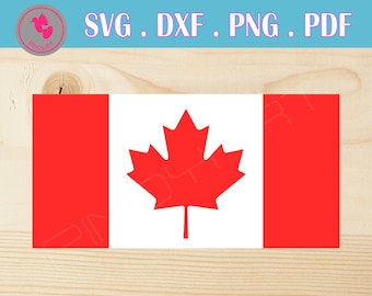 Download Canada flag svg | Etsy