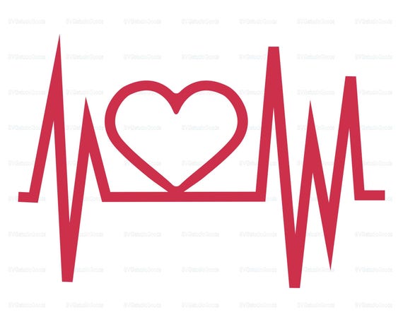 Download Heartbeat SVG Heartbeat clipart Eps Dxf Png Pdf Heart